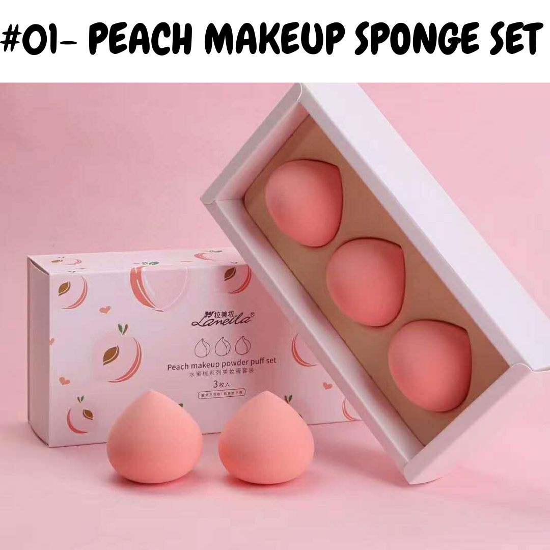 Makeup Sponge Set- Fruit sponge set