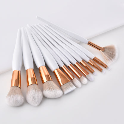 Snow Queen: 11 makeup brushes set