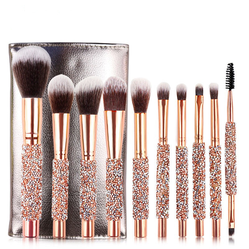 JewelGlow Brush Collection- 10 pieces