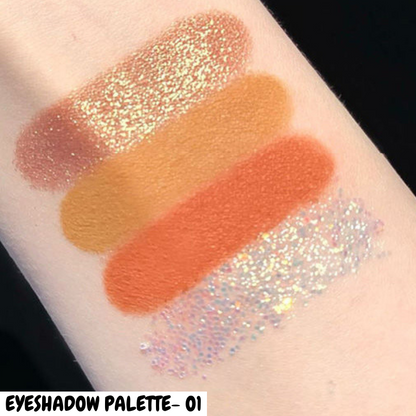 Powder Eyeshadow Palette- Pumpkin eyeshadow palette