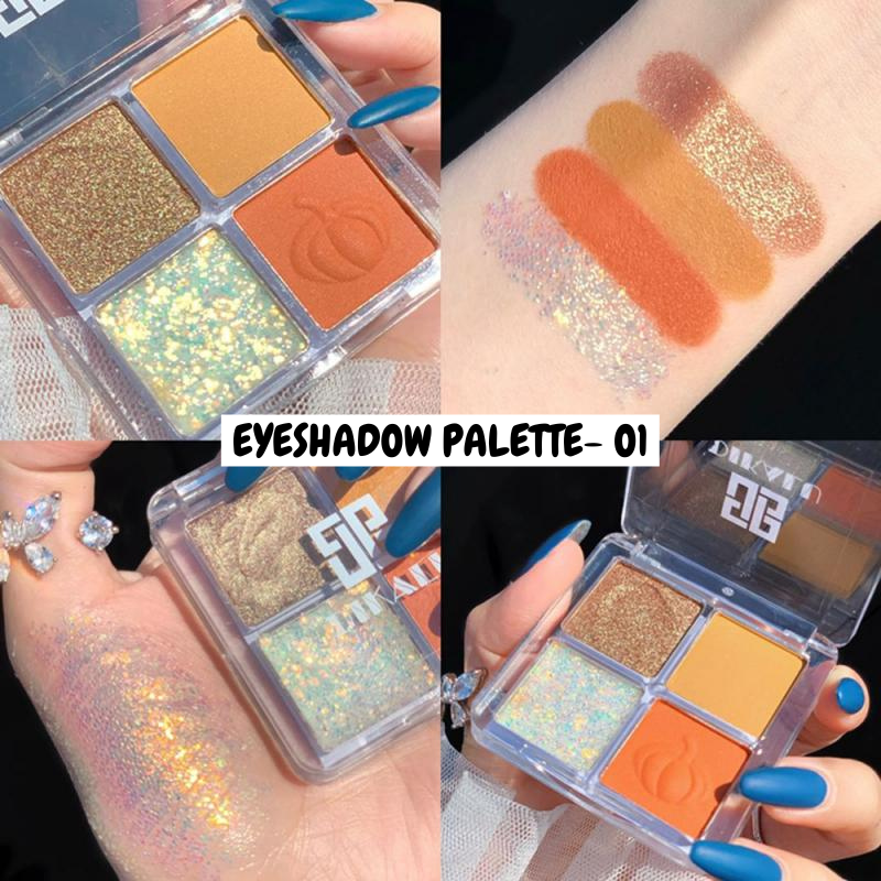 Powder Eyeshadow Palette- Pumpkin eyeshadow palette