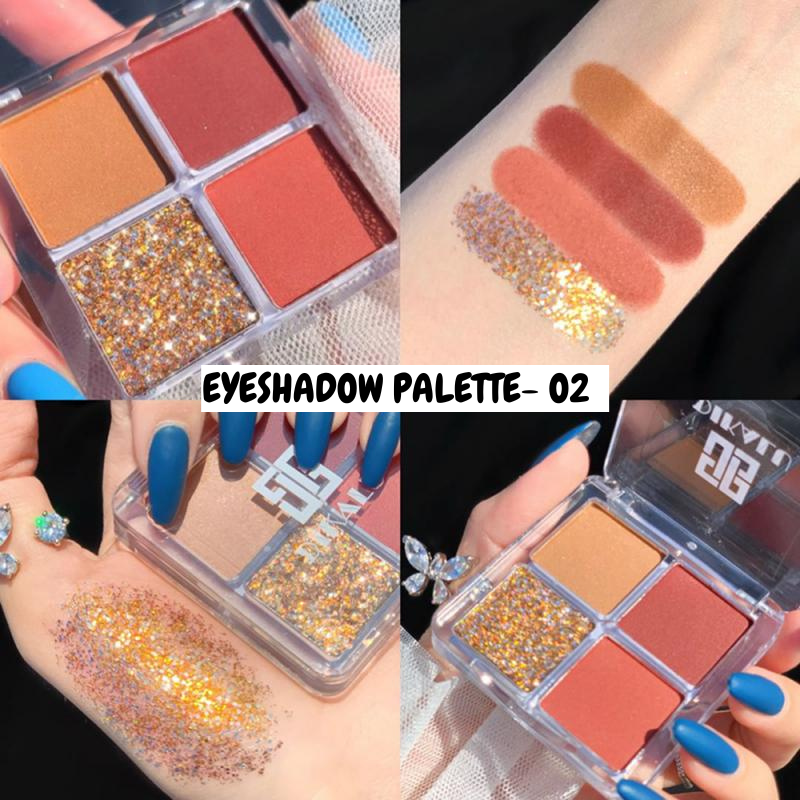 Powder Eyeshadow Palette- Pumpkin eyeshadow palette