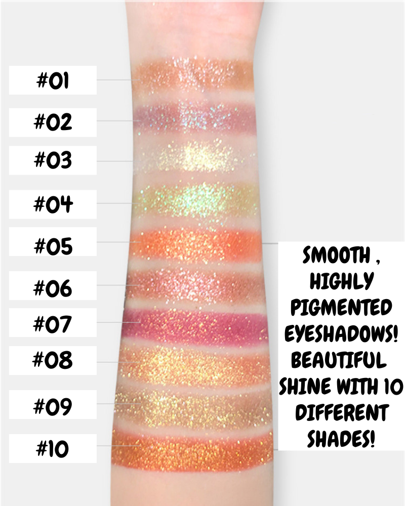 Shimmering Powder Eyeshadow- Petite single eyeshadow