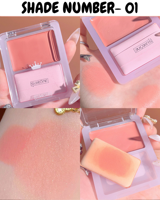 Polished creme blush