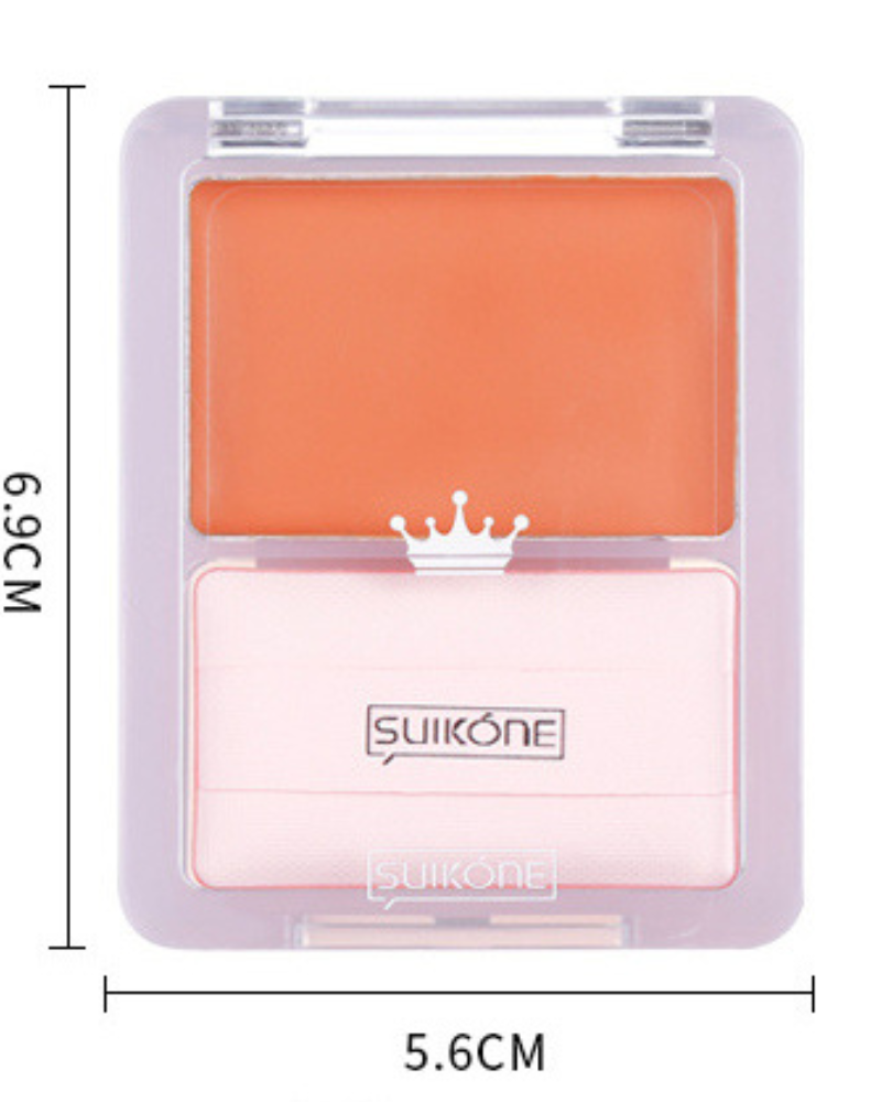 Polished creme blush