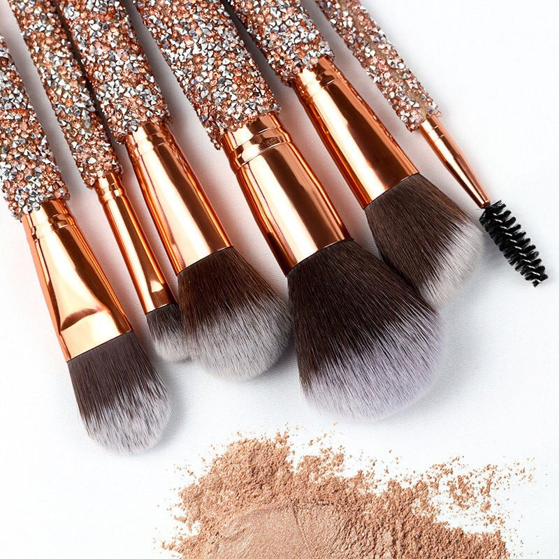 JewelGlow Brush Collection- 10 pieces