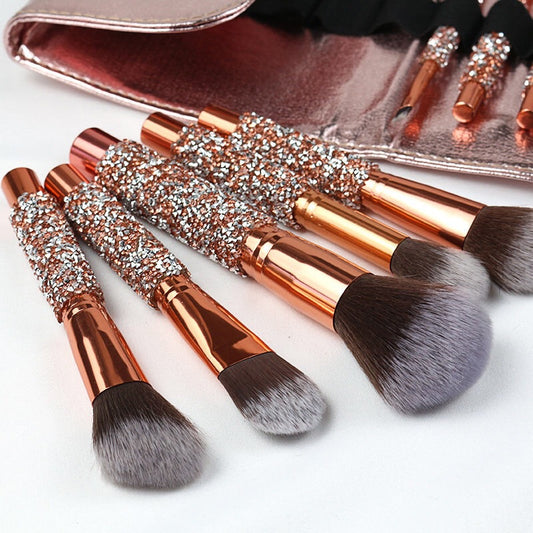 JewelGlow Brush Collection- 10 pieces